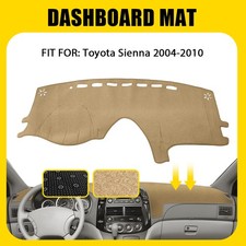For Toyota Sienna 2004-2010 Inner Dashboard Cover Dash Mat Sunshade Pad Beige Us For Toyota Sienna 2004-2010 Inner Dashboard Cover Dash Mat Sunshade Pad Beige Us