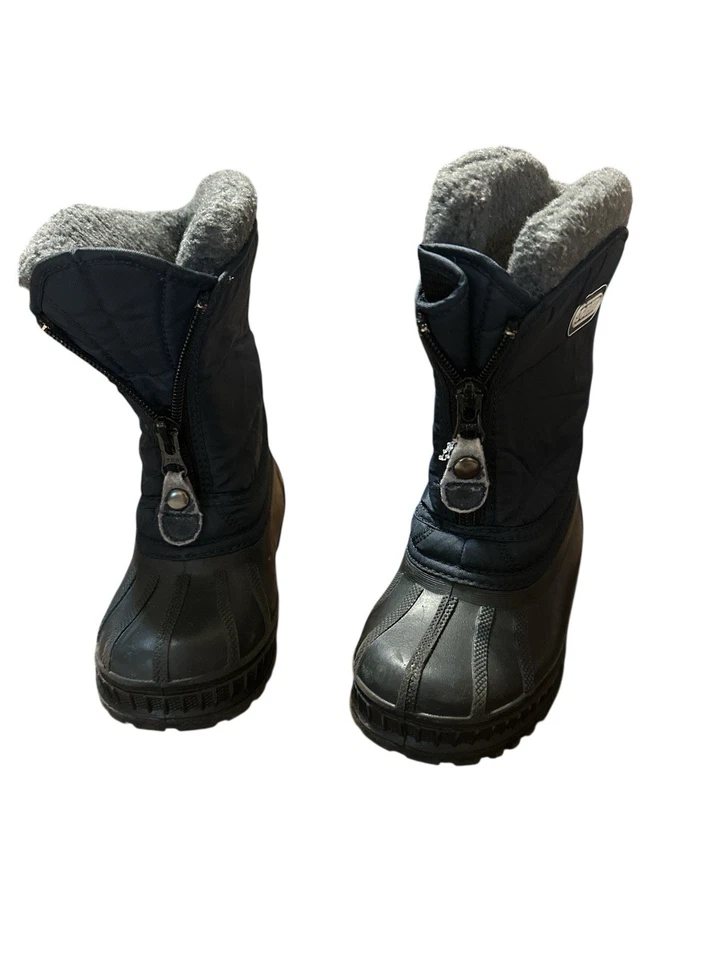 Sorel Toddler Size 10 Blue/Black Kootenay Waterproof Insulated Snow Boots - Image 3 of 4