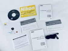 Nikon CoolPix L18 L16 Digital Camera User Guide Manual - Quick Start Strap CD ++