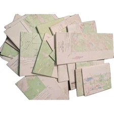 27 US Departm Interior Geological Survey Topographical Maps California Mountains