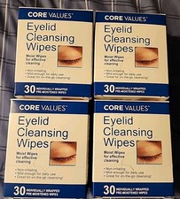 4 Boxes Core Values Lid Scrub  Pre-Moistened ...