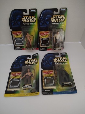 Lot Of 4 Vintage 1990s Kenner STAR WARS Action Figure Lot With Freeze Frame...