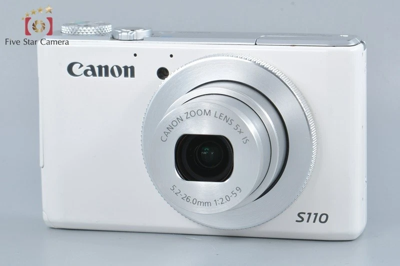Canon PowerShot S110 White 12.1 MP Digital Camera [Very Good] - Image 2 of 4