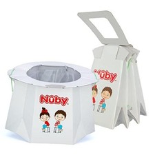 Disposable Travel Potty with Liner - Foldable and Portable Potty; 1 Pack