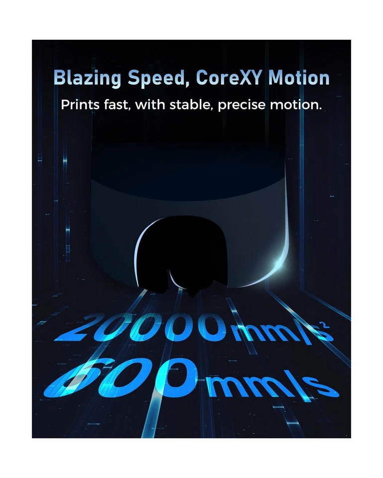 FLASHFORGE 3D Printer AD5M, CoreXY 600mm/s High-Speed Printer with 1-Click Au... - Image 4 of 4