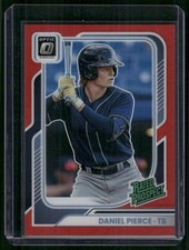 Panini 2026 Donruss OPTIC DANIEL PIERCE RATED PROSPECT Red PRIZM /99