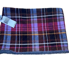 Vera Bradley Teddy Fleece Loop Infinity Neck Scarf in Thunder Blue - NWT