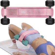 Hip Thrust Belt - Adjustable Fitness Belt for Dumbbells, Kettlebells, Plates ...