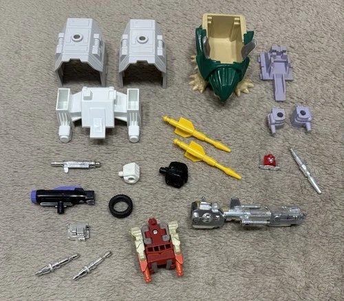 G1 Transformers vintage original ACCESSORIES LOT Megatron Hound Metroplex more