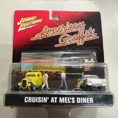JOHNNY LIGHTNING AMERICAN GRSFITI CRUSIN'ATMEL'SDINER Gebraucht