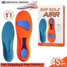 InSole Airr Full Length Skydex Air Bubbles Gel Shoe Running / Walking Insoles
