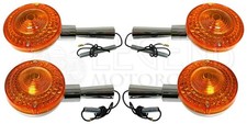 Yamaha RD250 Set Of 4 Indicators Metal Bodies Blinker Winker Turn Signal - D5-10