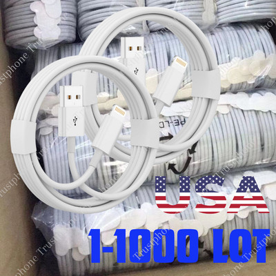 For iPhone6 7 8 X XS XR 11 12 13 14 Pro Max USB Fast Charger Cable Cord Lot