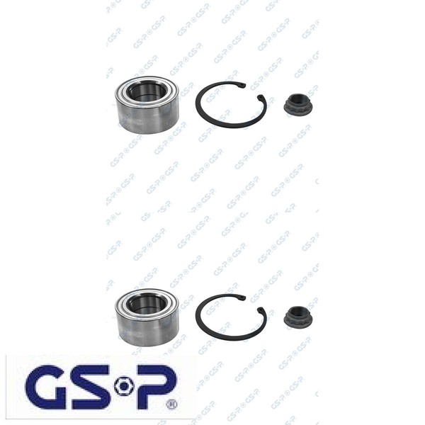 2X Radlagersatz Gsp GK3682 2 Radlager Satz Links Rechts Hinterachse Hinten-image