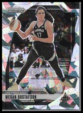 2024 Panini Prizm WNBA #78 Megan Gustafson Ice Prizms