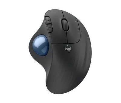 Logitech ERGO M575S Kabellose Trackball-Maus - Logi Bolt, Leiser Klick, Schwarz
