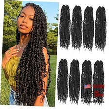 Passion Twist Hair Pre-twisted 24 Inch Passion Twist 24 Inch Pack of 8 1B