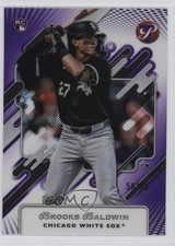 2025 Topps Pristine Purple Refractor 56/99 Brooks Baldwin #98 1az7