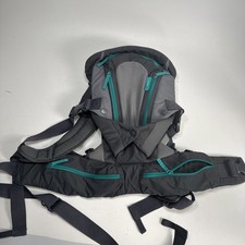 Infantino Ergonomic Baby Carrier Grey Teal Adjustable Multi Position Support