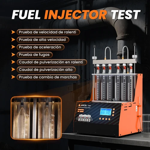 ANCEL JC200/JC400/JC600 Fuel Injector Tester Injector Cleaner Machine Ultrasonic - Picture 28 of 35