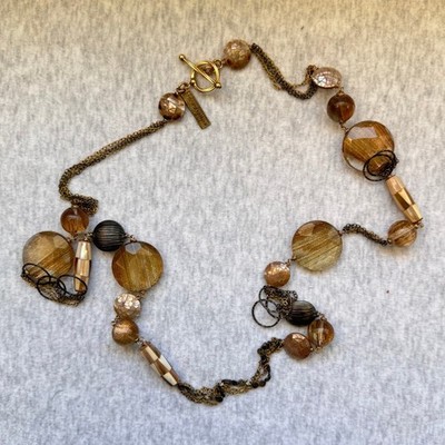 Deborah Gaspar Gemstone Necklace
