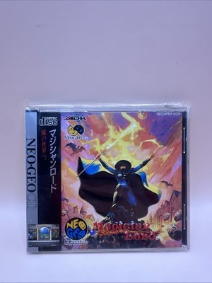 NeoGeo CD -- Magician Lord -- JAPAN GAME. New & Sealed !! SNK