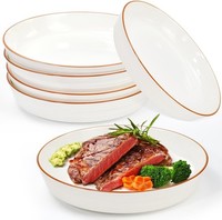 6Er Set Kleine Dessertteller Kuchenteller Porzellan Teller 21Cm