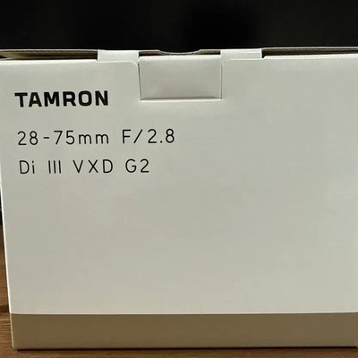 Tamron 28-75 G2 E-Mount Lens Official