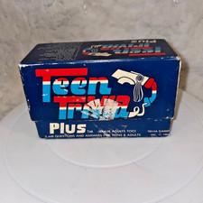 Teen Trivia Plus 1984 Vintage Game Cards In Box 80s Family Fun Nostalgia