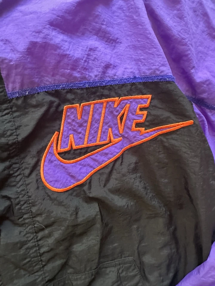 Vtg Nike Charles Barkley Embroidered The Phoenix Force Windbreaker Jacket Sz XL - Image 4 of 4