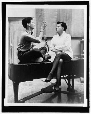 8'' x 10'' Photo Richard Avedon,1923-2004,Judy Garland,1922-1969,Sitting on a Pian