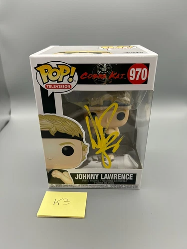 Funko Pop! TV: Cobra Kai - Johnny Lawrence (#970) Signed by William Zabka COA