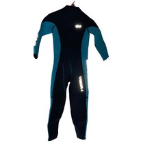 Kids Hevto Vigor-1 Full Body Wetsuit Black and Teal Size 10 - worn once