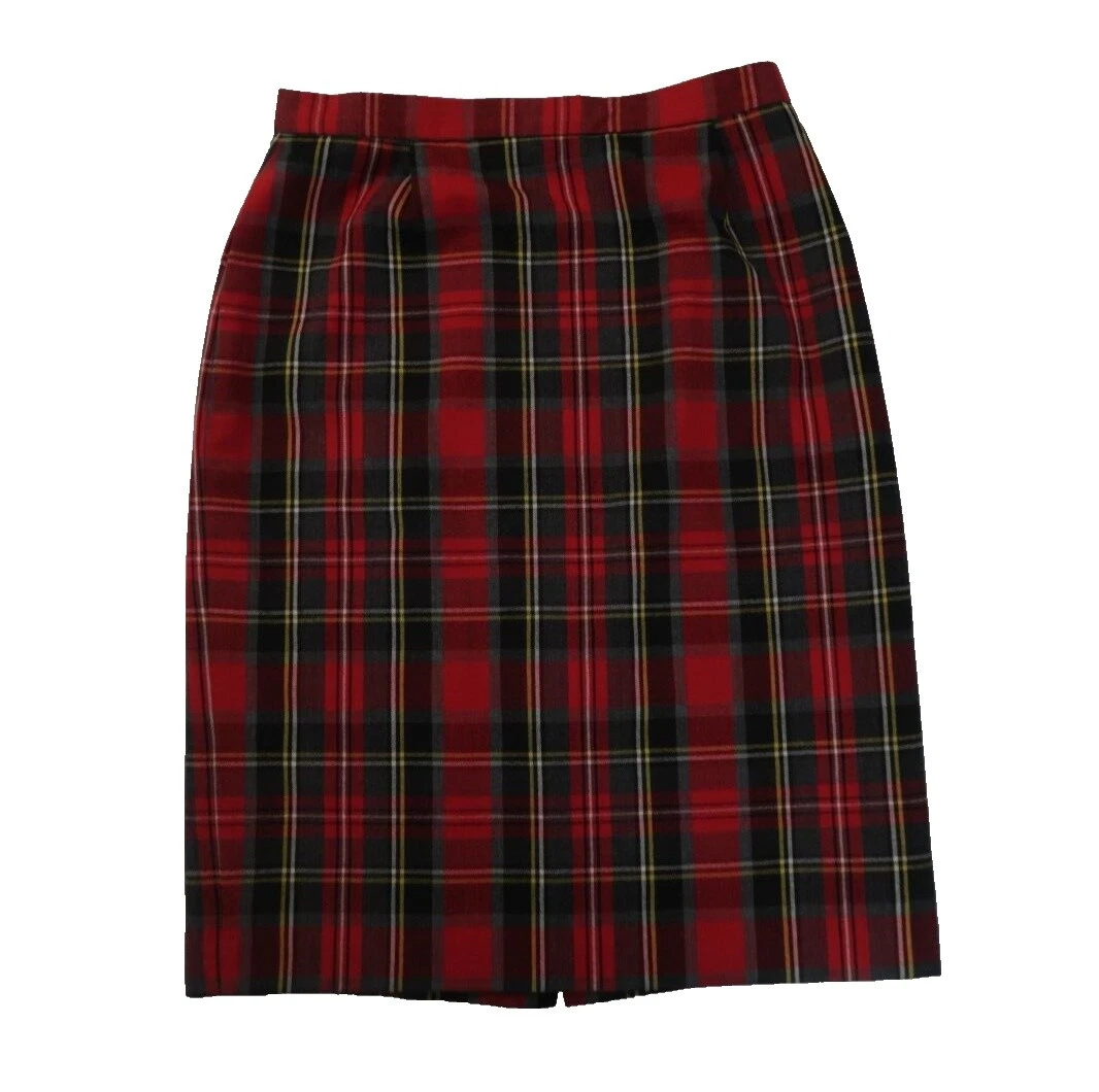 Casual 100% Wool Vintage Skirts for Women