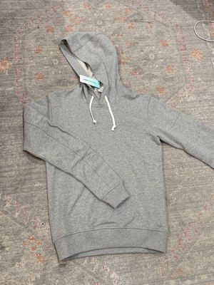 COMME DES GARCONS CDG PLAY GRAY SMALL CUT AND SEW HOODIE SIZE XS BRAND NEW BNWT