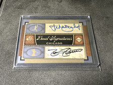 Jordan Danks & Tyler Flowers 2012 SP Signature Edition Dual Signatures Auto