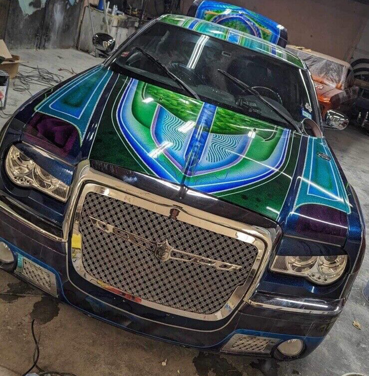 2005-2010 Chrysler 300C 300 chrome grill triple weave mesh Tiarra