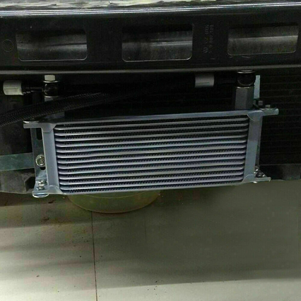 Motor AN10 30 fileiras compatível com refrigerador de óleo de transmissão universal + realocação de filtro - Imagem 3 de 4