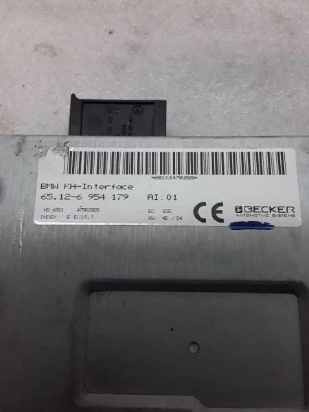 MÓDULO DE CONTROL DE AURICULARES BMW 750LI 2008 65,12-6 954 179 HO-113P Foto 2 de 4