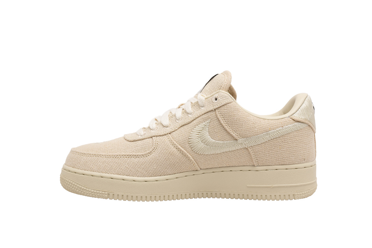 stussy nike air force 1 fossil