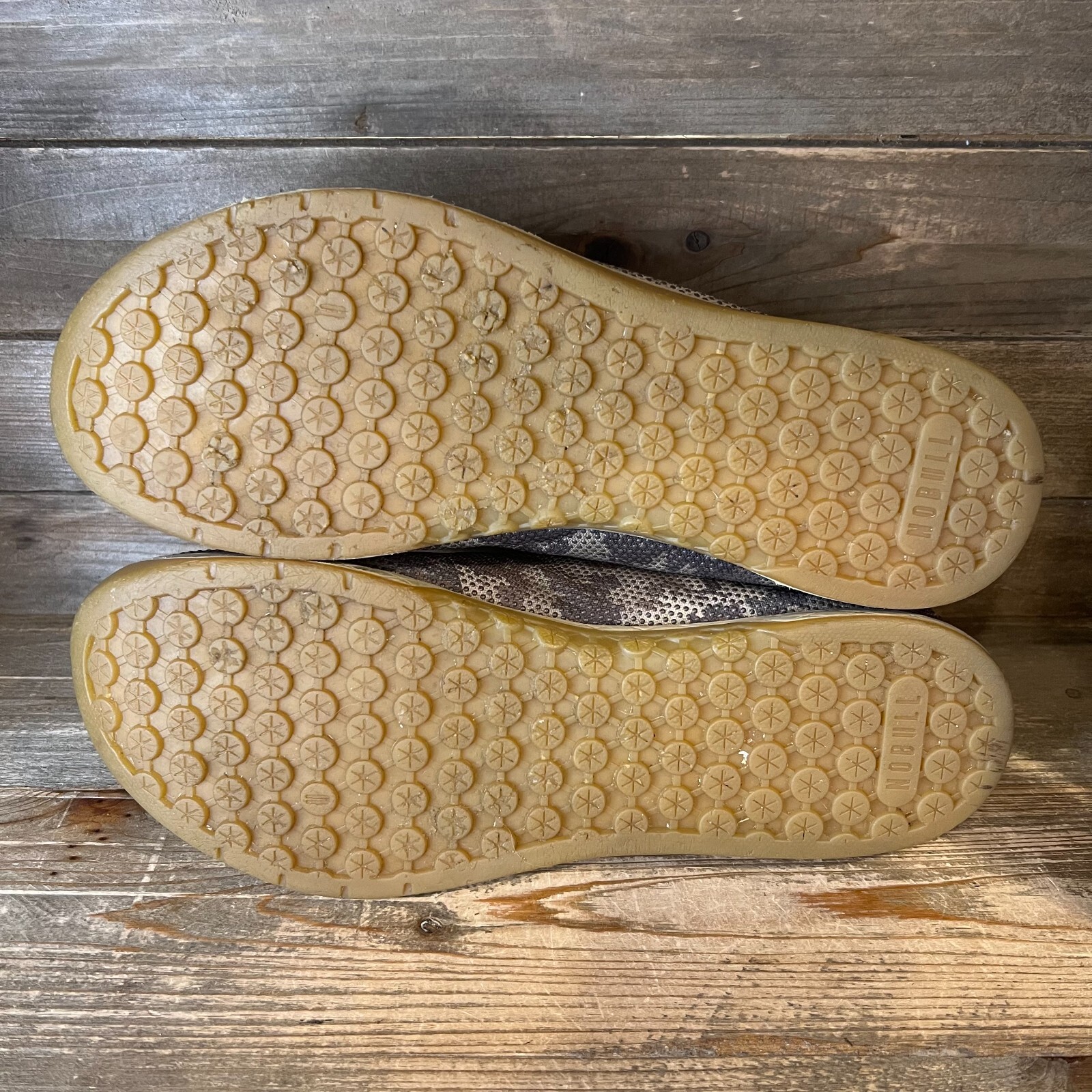 SAOLA Scarpe da ginnastica uomo Nobull mimetiche basse marroni mimetiche misura 13 5 D ottime condizioni