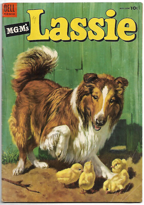 DELL Golden Age : MGM's Lassie #16 (Morris Gollub) John Lethi (1954)