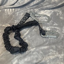  AFP New Fall Protection Safety Lanyard  6' Internal Shock-Absorbing Rebar Hook