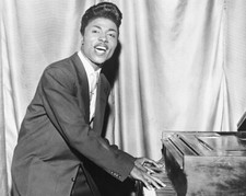 Famous Blues Singer LITTLE RICHARD Glossy 8x10 Photo Music Print Piano Poster