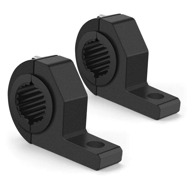 2X Soporte de horquilla de montaje en tubo para motocicleta Soporte de faro Punto Luz antiniebla Soporte de lámpara Foto 4 de 4