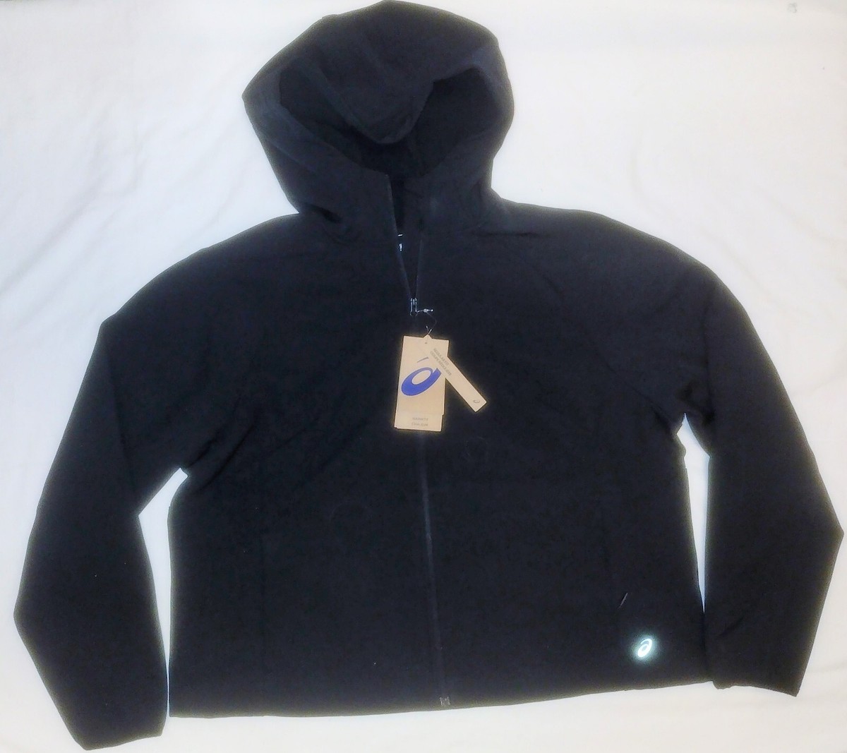 Women's Asics Black Hooded Softshell Jacket XL (MSRP $90) | eBay