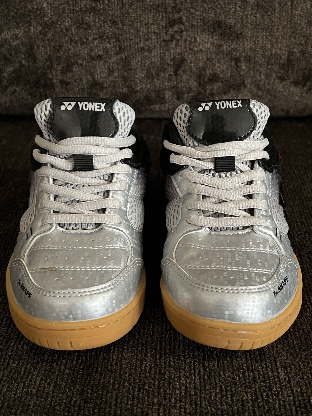 SAOLA Scarpe da badminton Yonex Legend King 68 nero argento ragazzo taglia 3