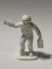 Galaxy Laser Team 2" White Astronaut Star Patrol 1 PVC Toy 1978 Tim Mee Original