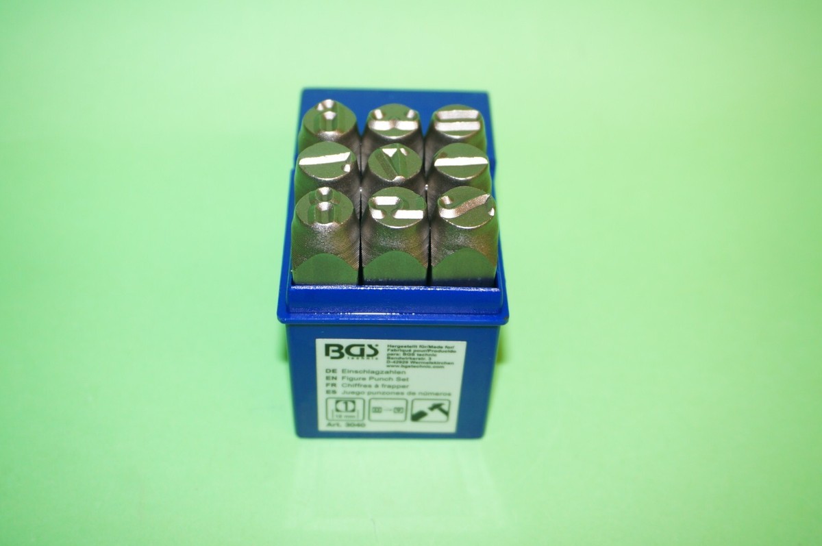 Schlagzahlen Einschlagzahlen 10mm für Typenschild - 9,90