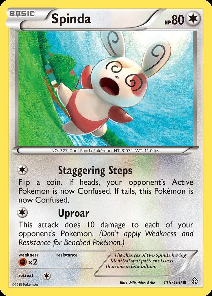 Pokemon Spinda (115/164) Primal Clash LP